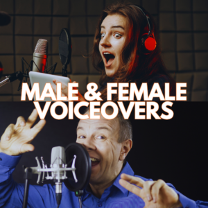 Male & Female Voiceovers